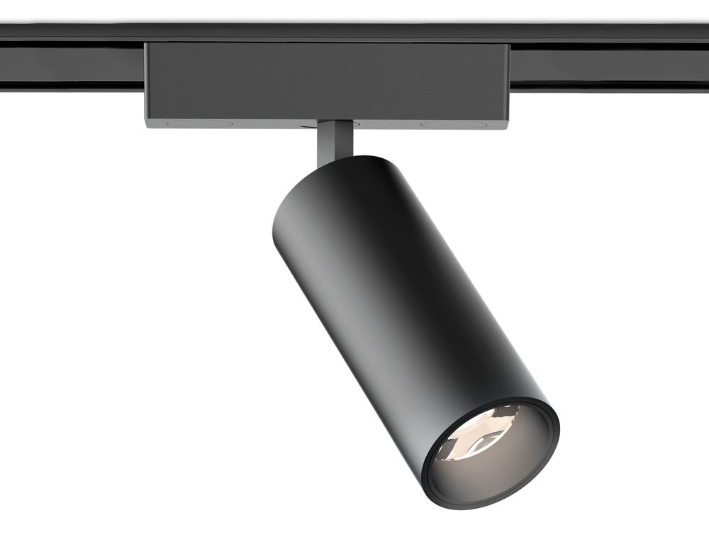 Светильник светодиодный трековый для шинопровода Magnetic Ultra Slim GV1522 BK черный IP20 18W 4200K 48V 24° D55*185