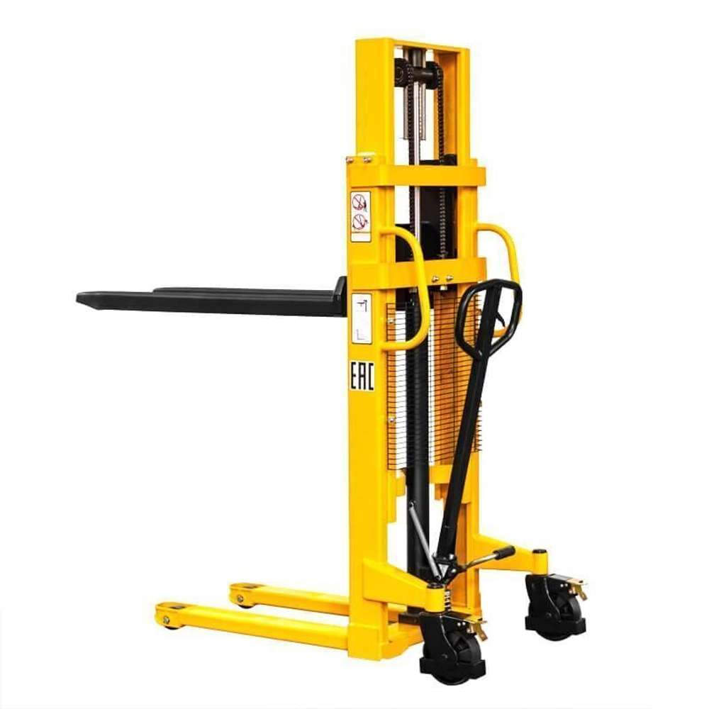 Ручной гидравлический штабелер SDA 1020 (1000 кг; 2 м; фиксированные вилы) SMARTLIFT (SMART)