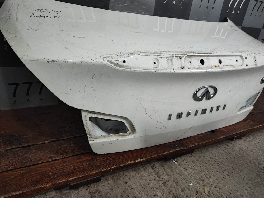 Крышка багажника Infiniti G (V36) 06-13 Б/У Оригинал H4300JK0MM