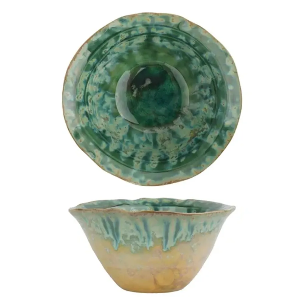 Салатник 175 мл 11,5*11 см h6 см Green Flower Frutti di Mare P.L. [1]