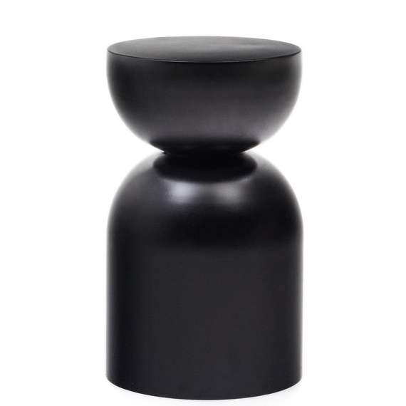 Приставной столик Rachel Ø30х52 см, черный