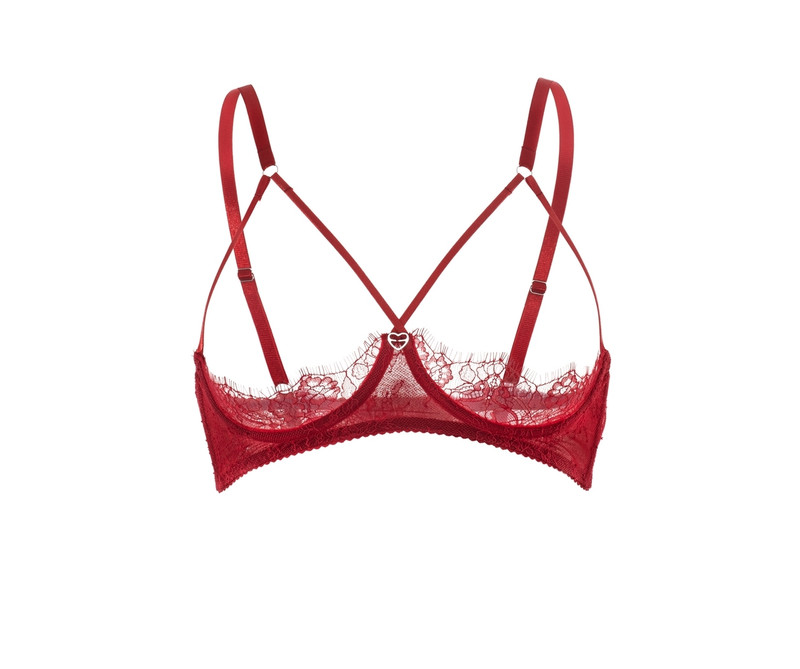 Лиф Hot красный