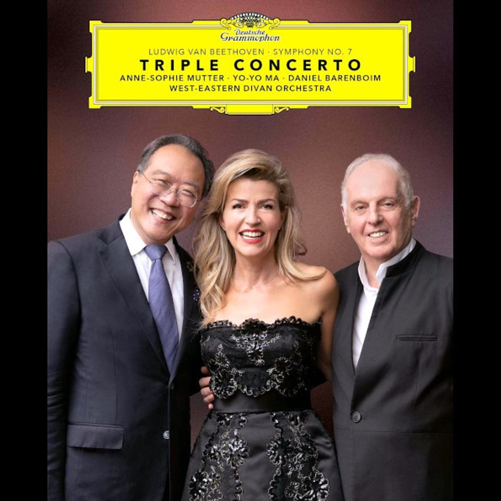 Anne-Sophie Mutter, Yo-Yo Ma, Daniel Barenboim, West-Eastern Divan Orchestra / Ludwig Van Beethoven: Triple Concerto - Symphony No. 7 (Blu-ray)