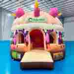 Коммерческий надувной батут «Торт» 4*4*3,5 м