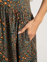 Сарафан Нерея (зеленый/лео) П15605-1М LT Collection