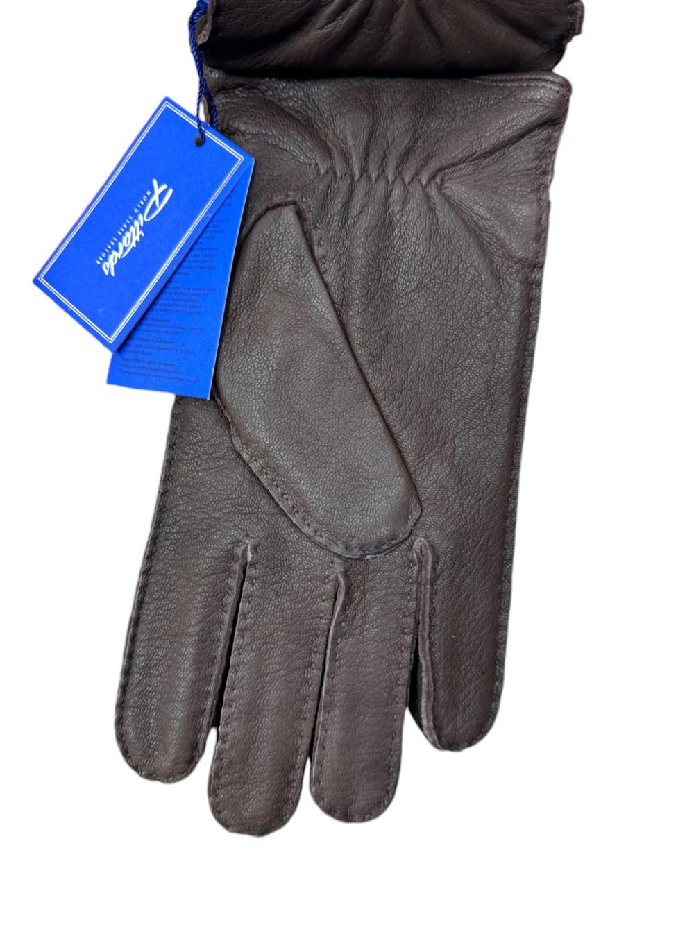 Перчатки. Мужские. Материал верха: Кожа оленя. Подклад: Трикотаж-шерсть.В упаковке 5 шт.