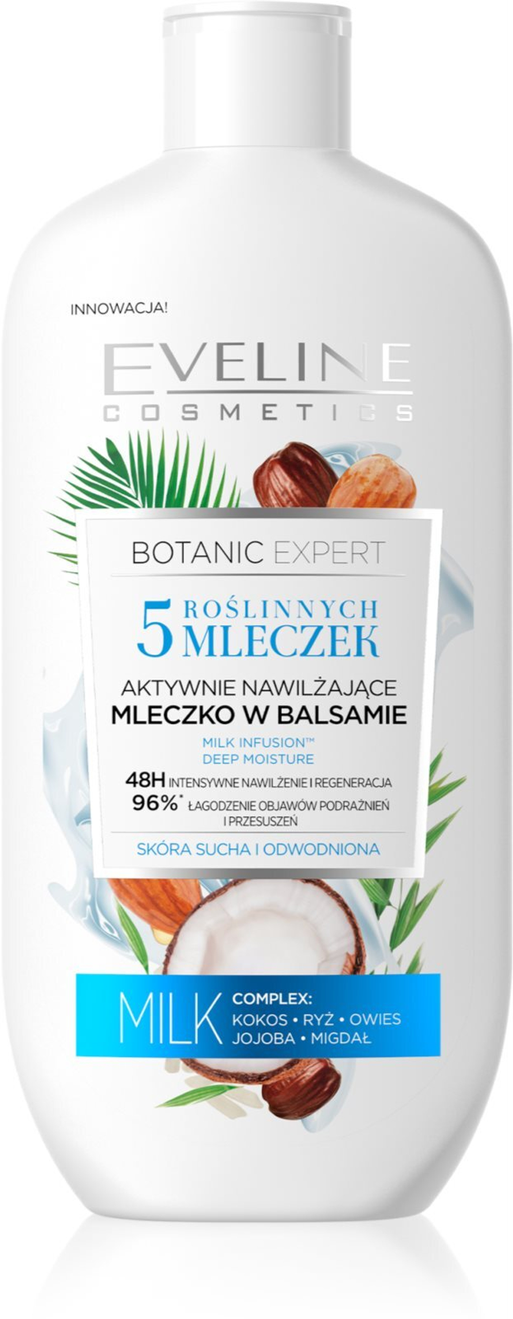 Eveline Cosmetics Botanic Expert - увлажняющее молочко для тела /   350  ml  / GTIN 5901761990812