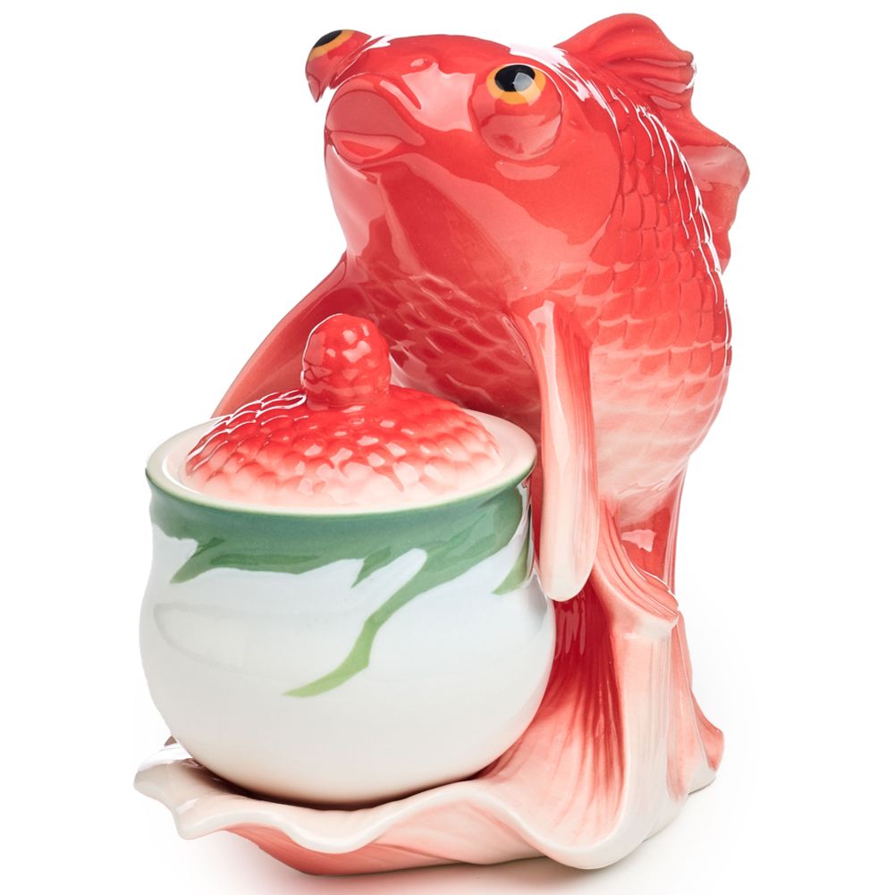 ИКОРНИЦА LEFARD "ЗОЛОТАЯ РЫБКА" 100 МЛ 14,5*9*14 СМ (КОР=18ШТ.)