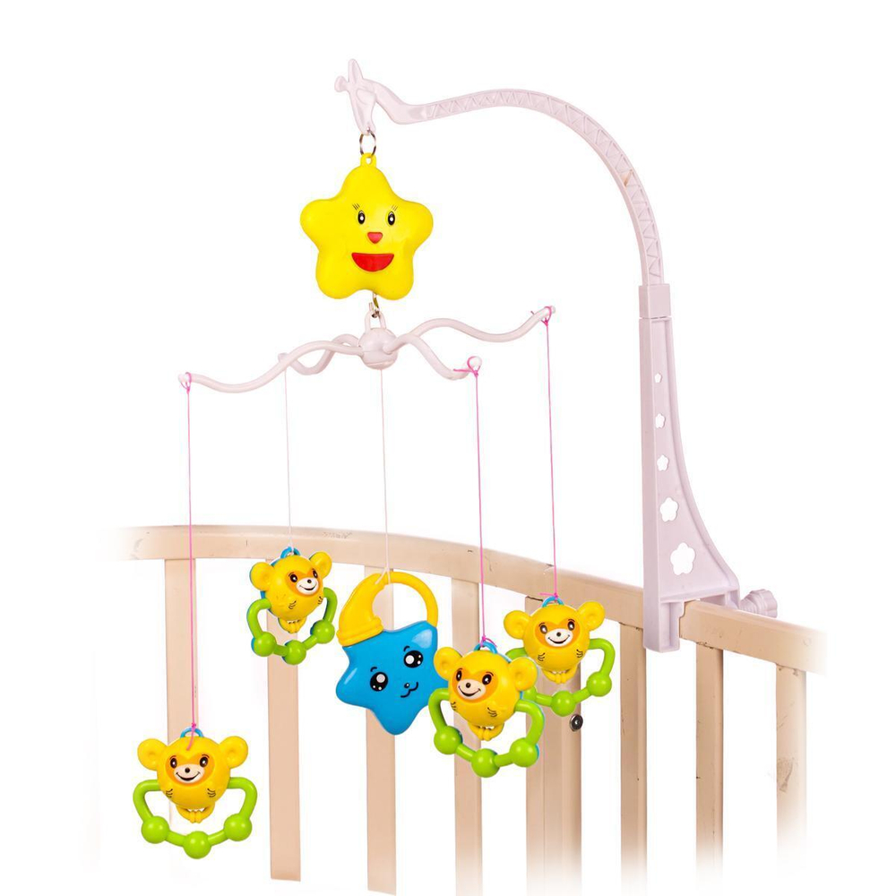 Карусель музыкальная для новорожденных коробка 286-1C