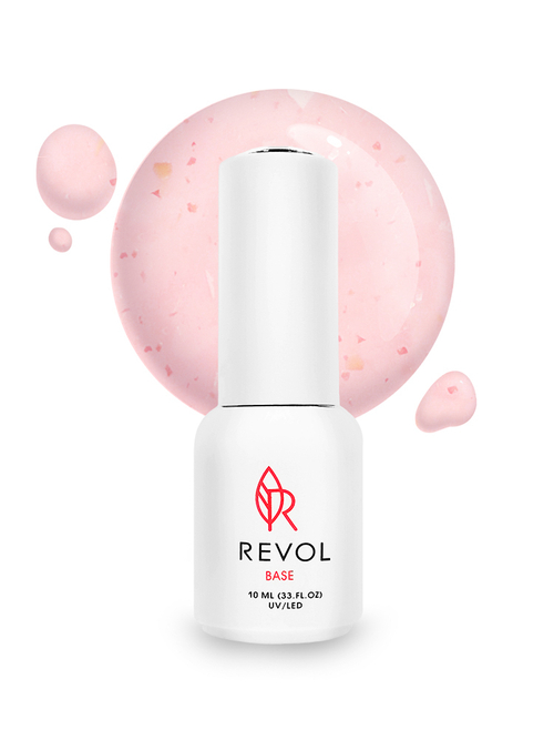 REVOL Base Milkshake №1 Straberries and cream, 10мл