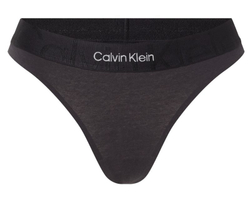 Majtki Calvin Klein Thong 1P - черный