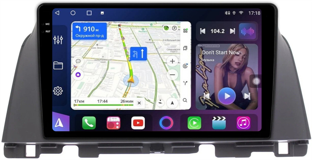 Магнитола для KIA Optima 4 2016-2020 - FarCar BM580M монитор 10.36" QLED на Android 14, TS10, 4+32Гб, CarPlay, 4G SIM-слот