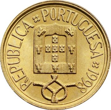 1 эскудо 1988 Португалия