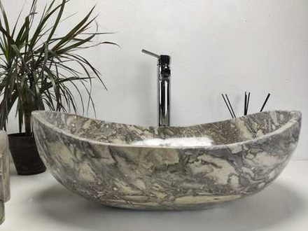 Раковина из мрамора Oval Doreng OM-60905 (55*38*19)