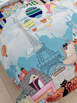 Простынь перкаль Сказка "Париж" 200x215 см