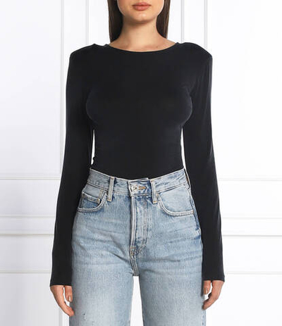 боди Liu Jo - графитовый(CF2143 J1890)