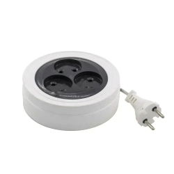 Удлинитель сетевой "рулетка" 3 розетки, 3м