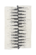 Шерстяной стираемый ковер Lorena Canals Nomad Zagros Natural Grey M (140x 200 см)