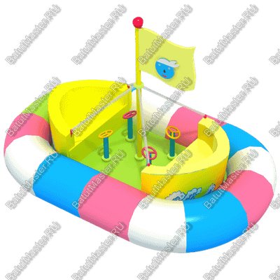 КАЧАЛКА "КОРАБЛЬ С СОКРОВИЩАМИ"