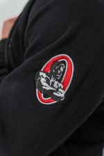 Толстовка на молнии LONG ZIP UP HOODIE BEYOND ORDINARY 707 Черная