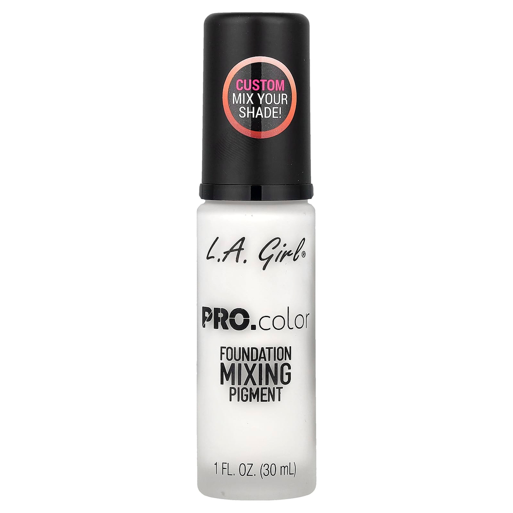 L.A. Girl, PRO. Color Foundation, пигмент для смешивания, GLM711 White, 30 мл (1 жидк. унция)