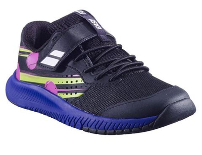 Детские теннисные кроссовки Babolat Pulsion Kid All Court - black/dark blue