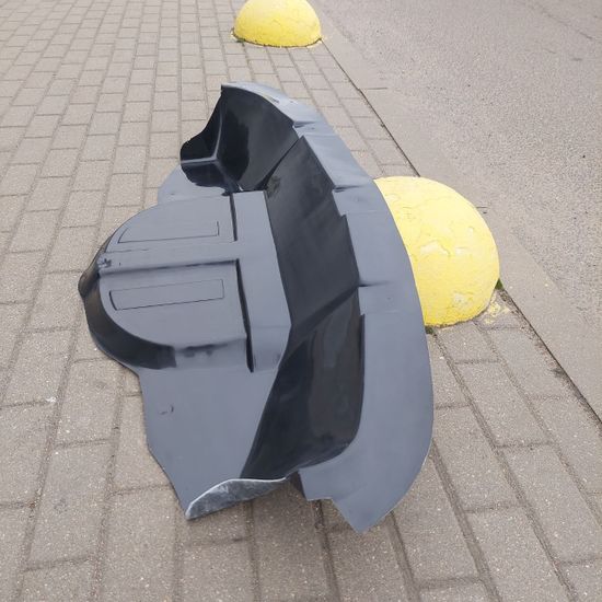 Защита бампера заднего к BYD Yuan Plus