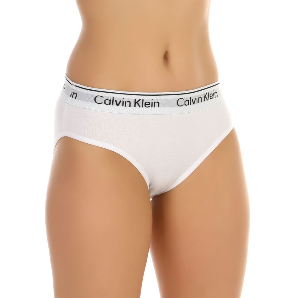 Набор женских трусов слипов 5 в 1 (серый. красный, черный, розовый, белый) Calvin Klein Women 5-pack