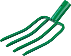 РОСТОК 140х235 мм, с квадратными зубьями, углеродистая, без черенка, вилы (39717)