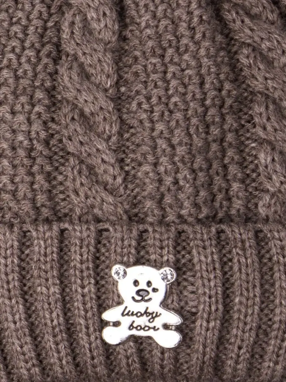 Шапка вязаная демисезонная для детей