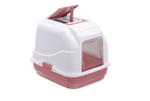 IMAC био-туалет для кошек EASY CAT 50х40х40h см розовый