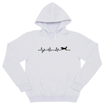 Толстовка "Бордер Колли - сердечный ритм"