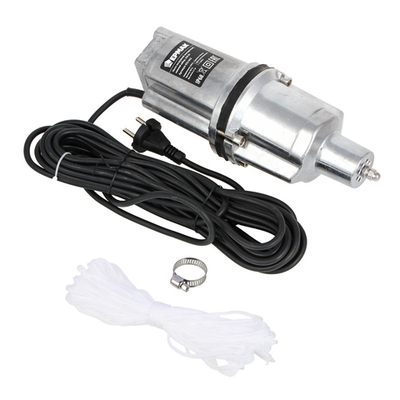 Насос вибрационный погружной ЕРМАК 250Вт, кабель 10м, нижний забор, макс.погруж. 3м