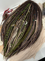 Фактурные войлочные дреды