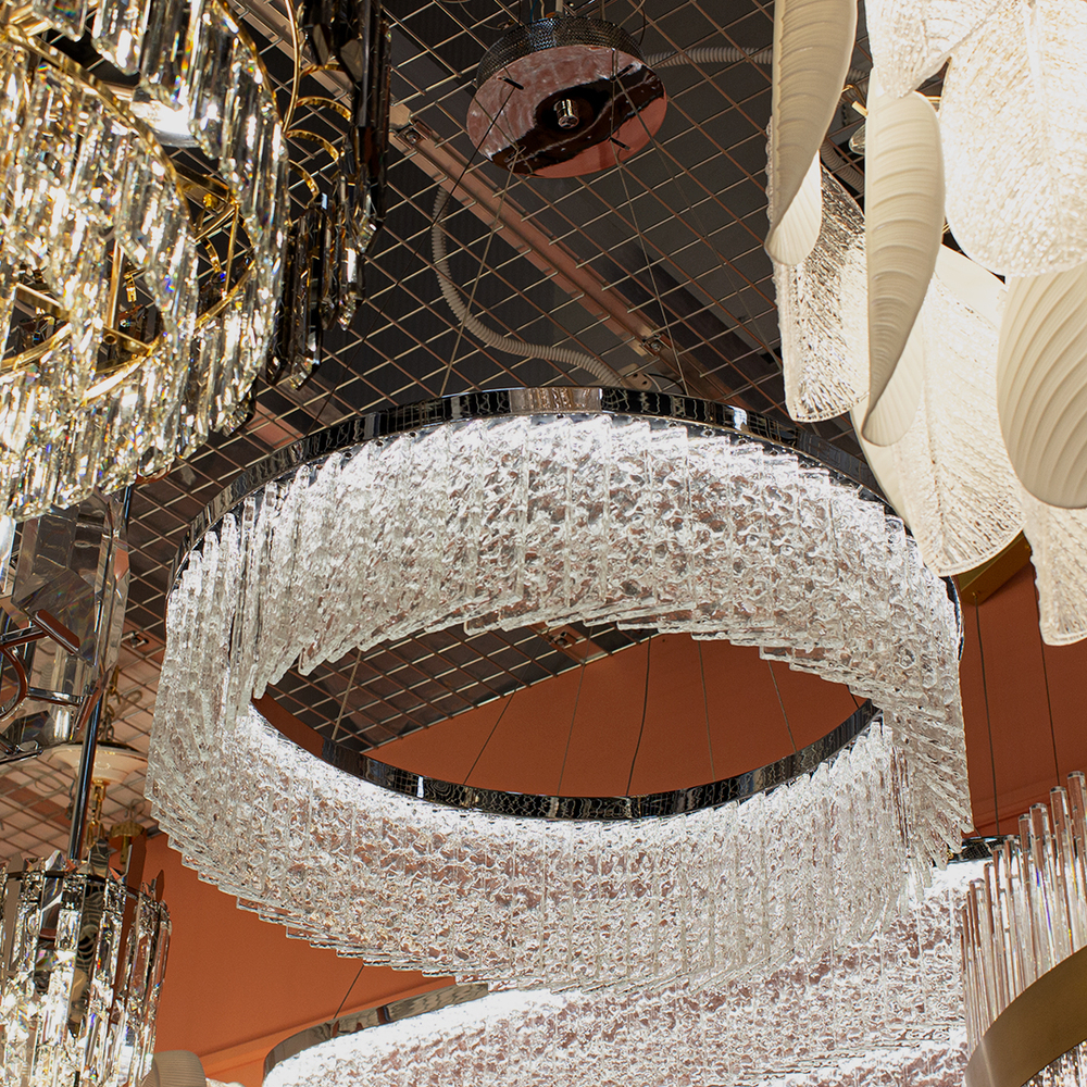 Люстра Cloyd PERGAM C1 / Ø65 см - хром (арт.10715)