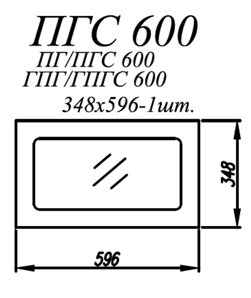 Фасад Лофт Дуб майский м ПГС 600 NEW