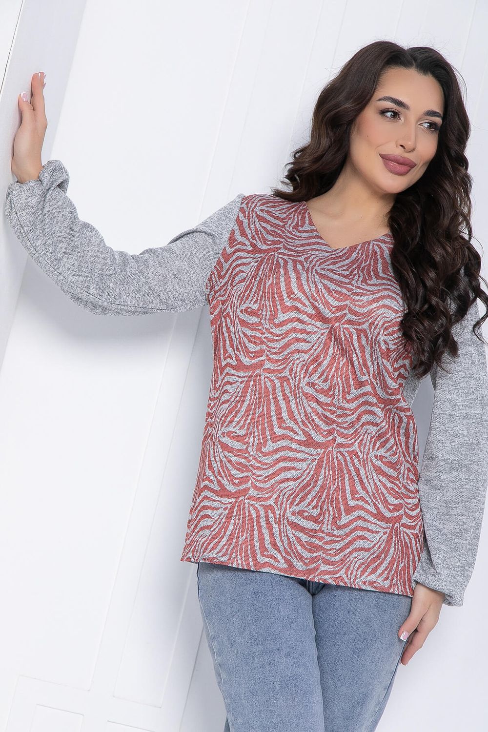 Джемпер Надин (серый) Б12531-25 LT Collection