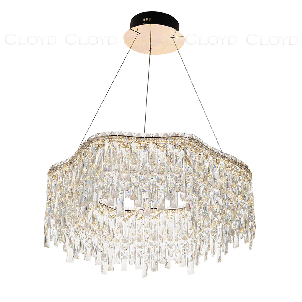 Люстра Cloyd ANTREA-A C1 / Ø62 см - золото (арт.11470)