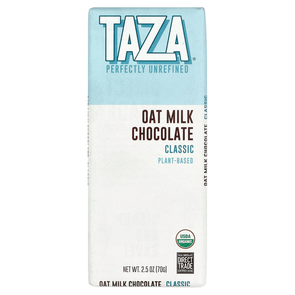 Taza Chocolate, шоколад с овсяным молоком, классический, 70 г (2,5 унции)