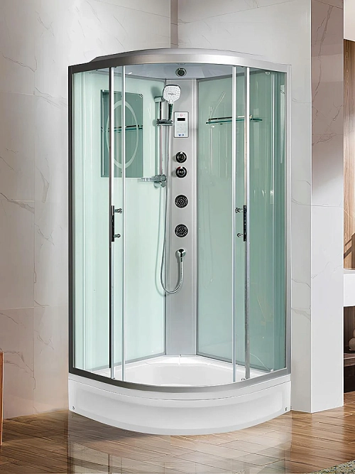 Душевая кабина WeltWasser Werra XL 10000014044 80х80 с поддоном