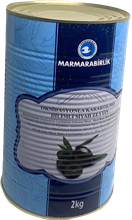 Оливки Marmarabirlik черные резаные в рассоле 2 кг 2 шт