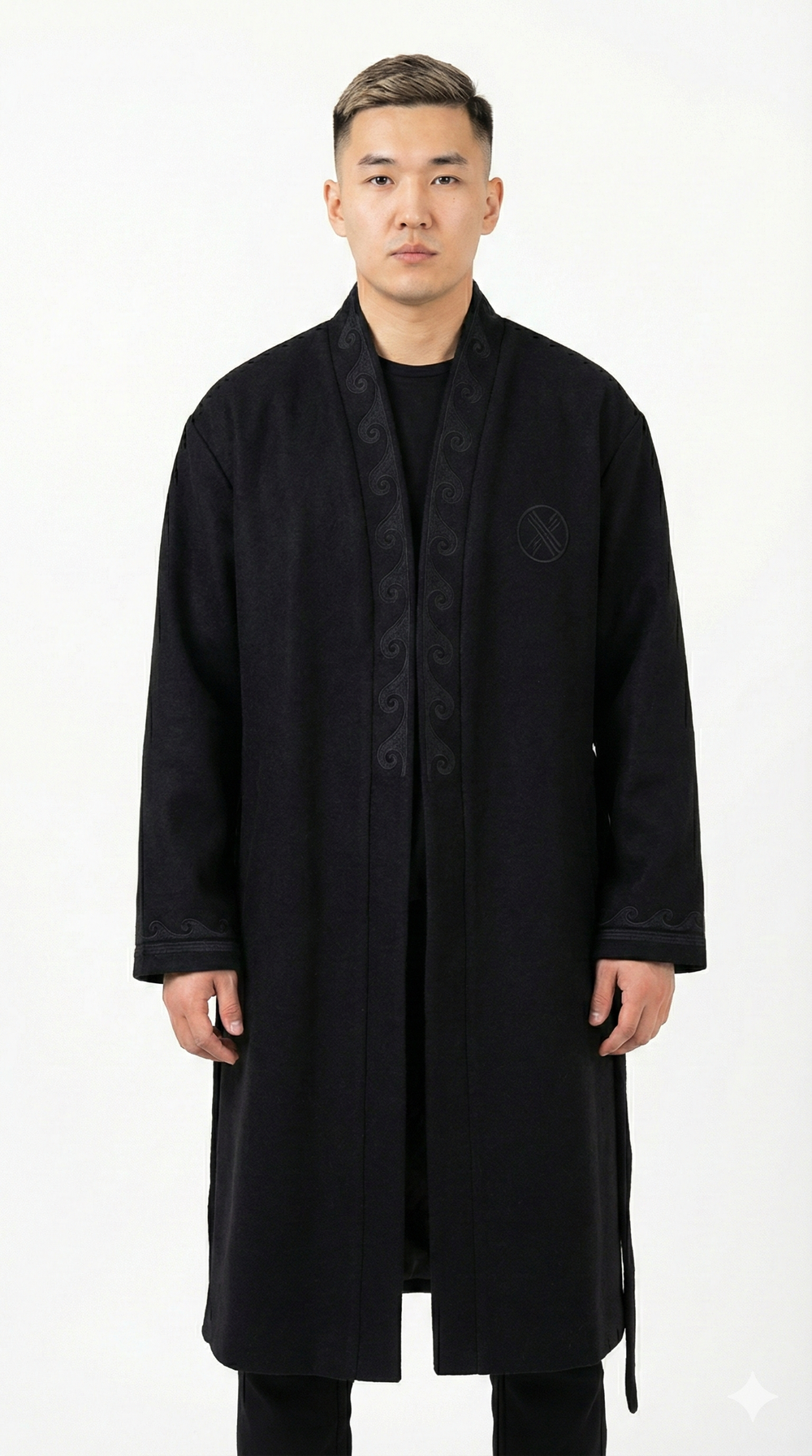 Шапан шерстяной OYU TOLQYN BLACK