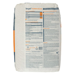 Клей для ячеистых блоков Bergauf Kleben Block, 25 кг
