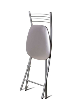 Стул Хлоя Складной Серебро/ С-116