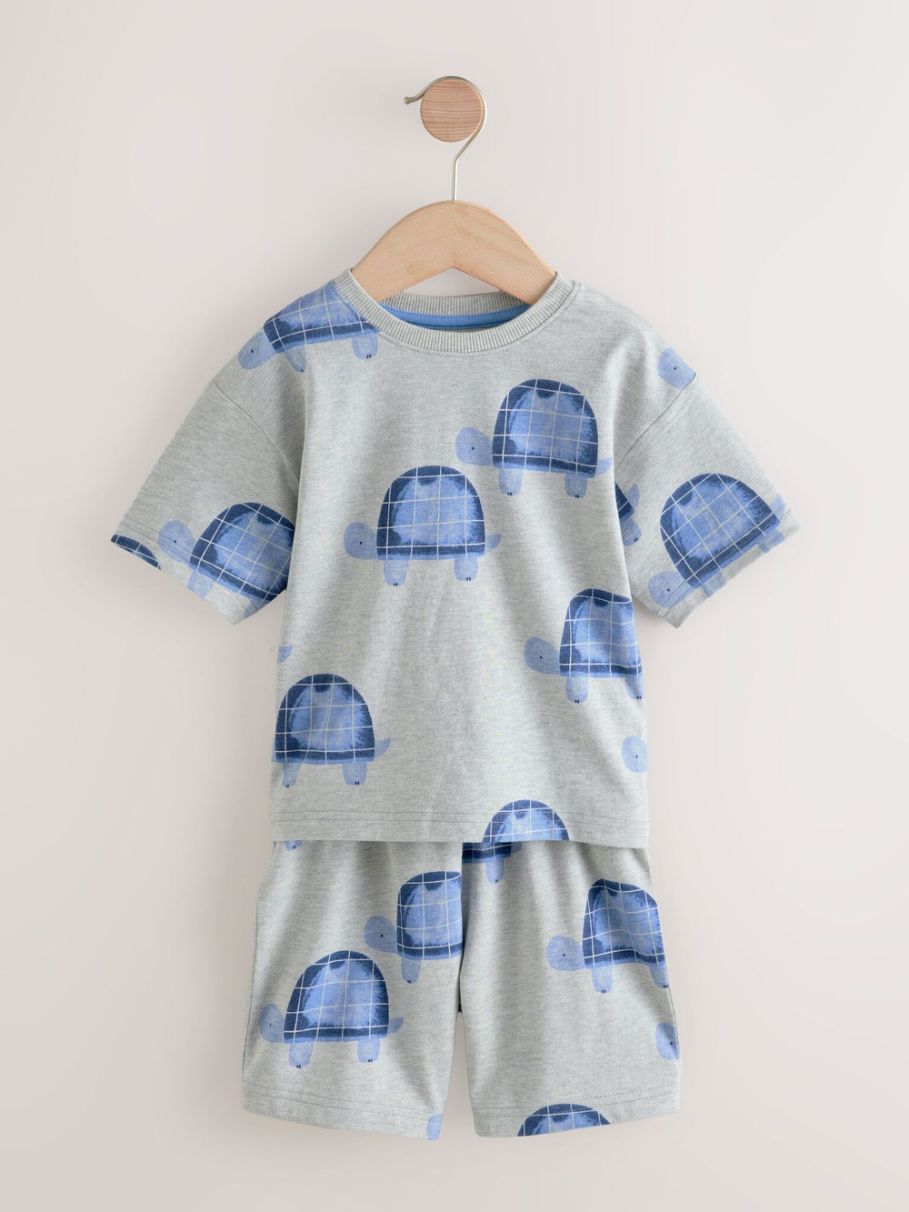 Пижама для мальчика Next AJ4-841, 3 шт., Синий, Бежевый