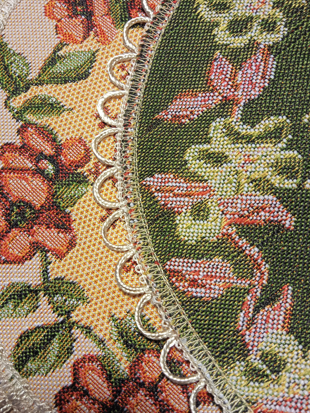 Декоративная сервировочная салфетка (d 30) Оазис