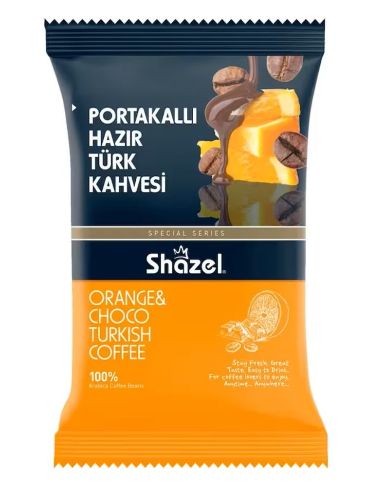 Кофейный напиток Shazel Апельсин и шоколад 100 г x 4 шт