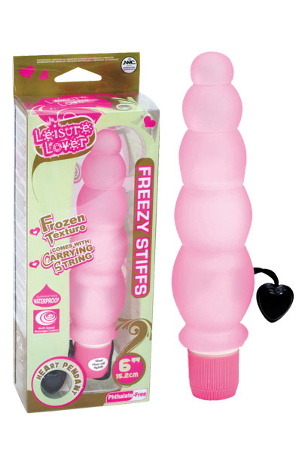 Розовый гелевый вибратор - 15,2 см.