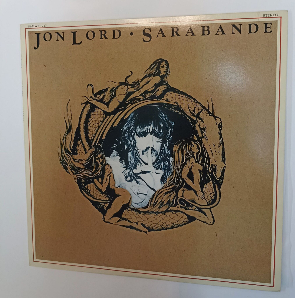 Винтажная виниловая пластинка LP Jon Lord Sarabande (Japan 1977)