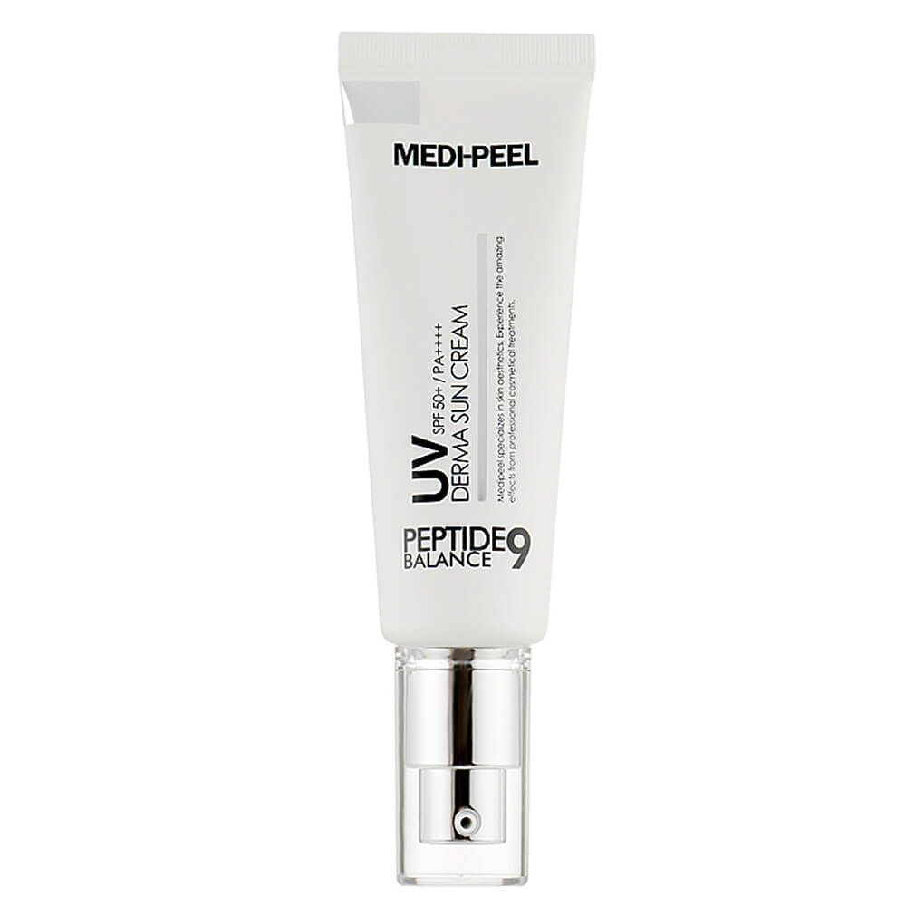 Medi-Peel Антивозрастной солнцезащитный крем Peptide 9 Balance UV Derma Sun Cream SPF 50+ PA++++